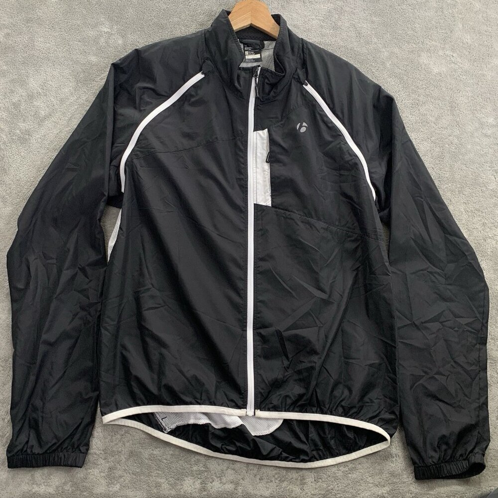 Bontrager Jacket Mens XL Race Convertible Windshell Cycling Bike Lightweight